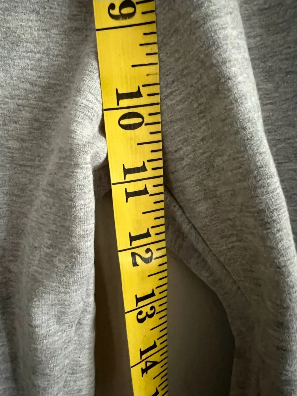 Alo Unwind Heathered Gray High Rise Cotton Blend Relaxed Ankle Sweatpants Sz M